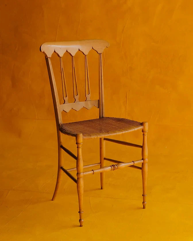 SET OF CHIAVARI DINING CHAIRS