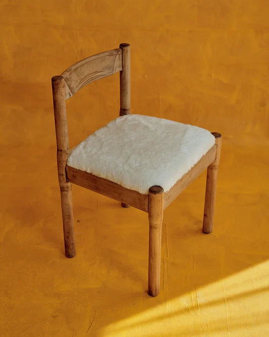 HAND CARVED WOOLLEN SHAKER CHAIRS