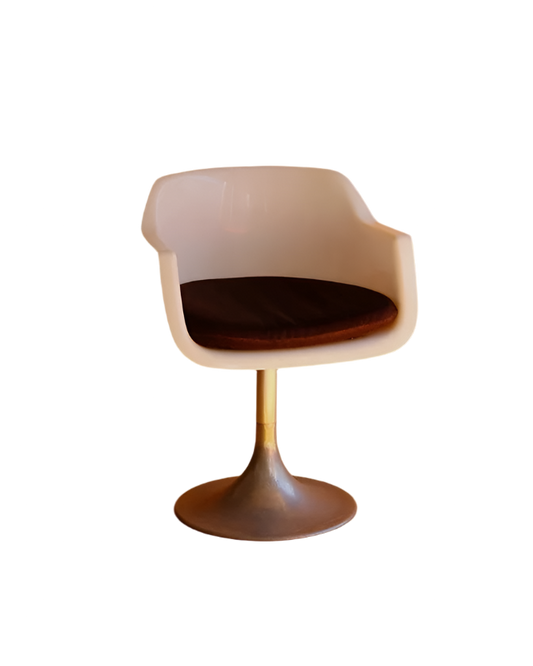 PAIR OF TULIP SWIVEL CHAIRS