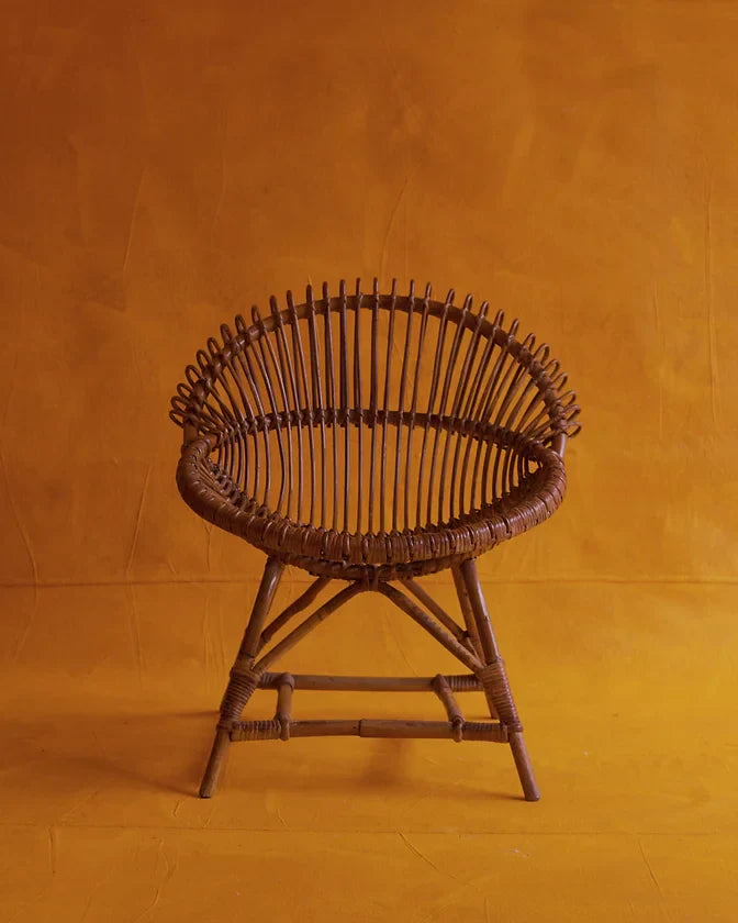 BENT BAMBOO RATTAN BOHEMIAN FRENCH RIVIERA LOUNGE CHAIRS