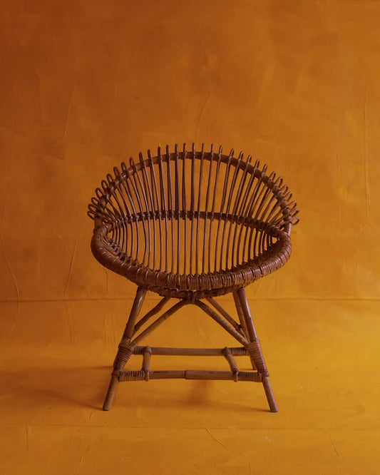 BENT BAMBOO RATTAN BOHEMIAN FRENCH RIVIERA LOUNGE CHAIRS