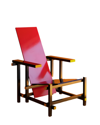 RED & BLUE RIETVELD CHAIR