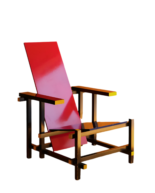 RED & BLUE RIETVELD CHAIR