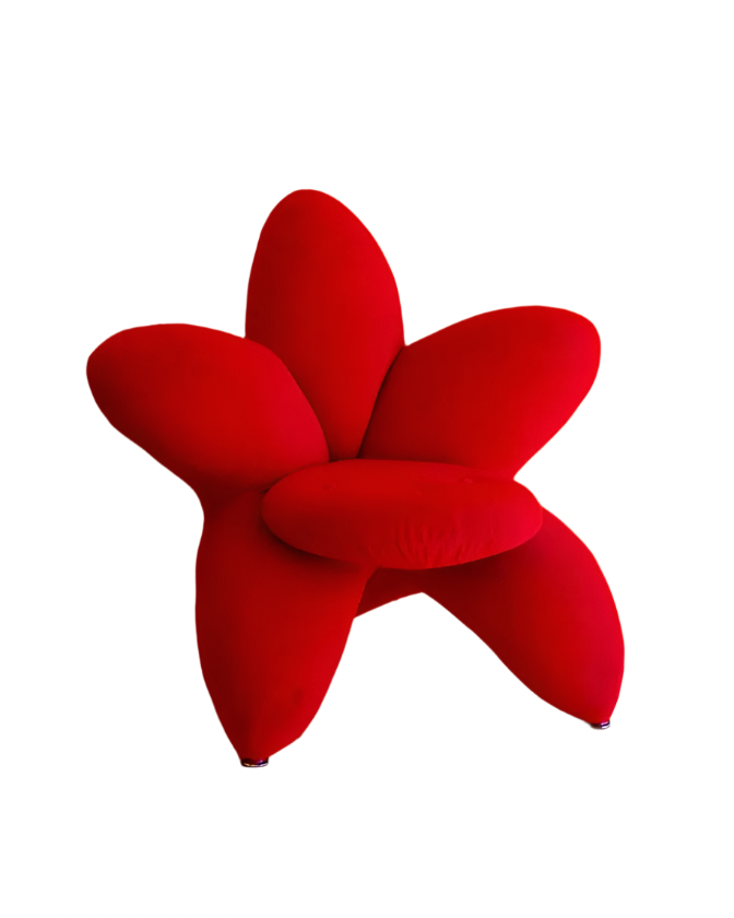 RED GETSUEN LILY CHAIR