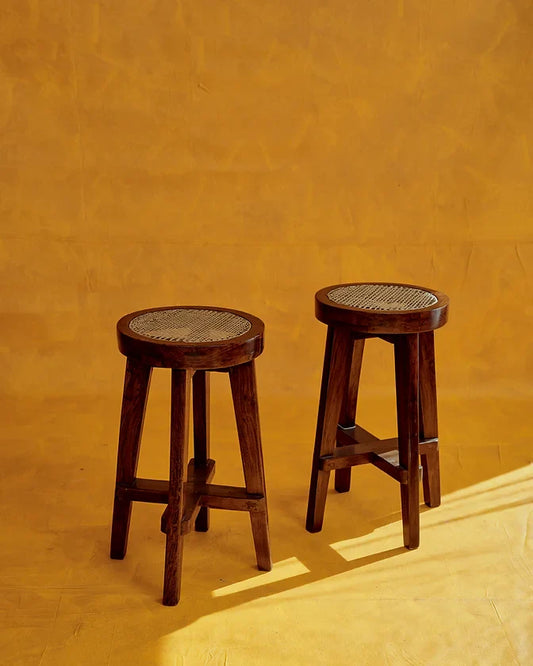 PAIR OF HIGH STOOLS