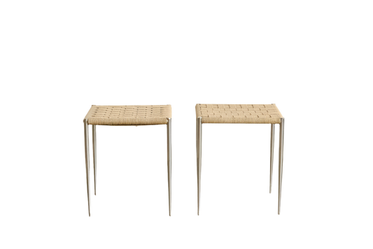 PAIR OF STOOLS