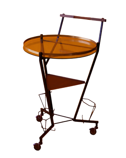ART DECO DRINKS TROLLEY