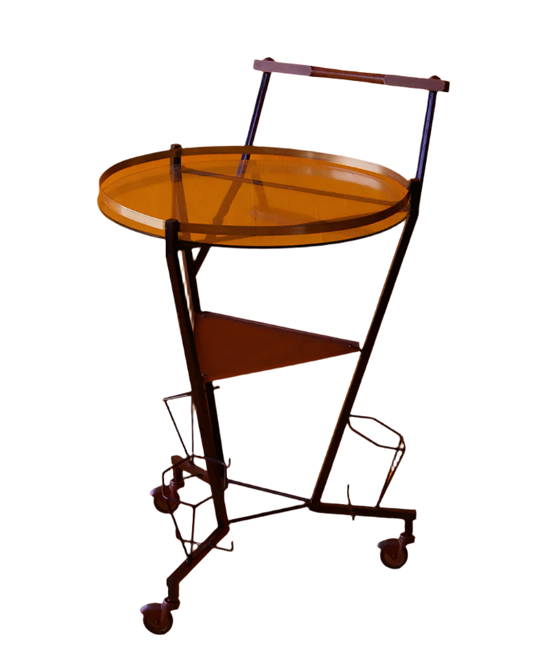 ART DECO DRINKS TROLLEY