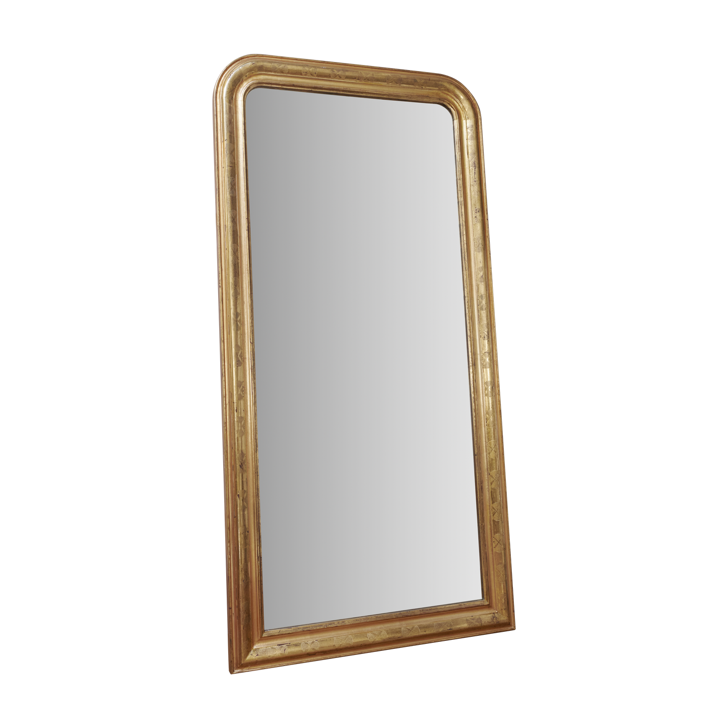 TALL LOUIS PHILIPPE SALON FINELY GILDED MIRROR