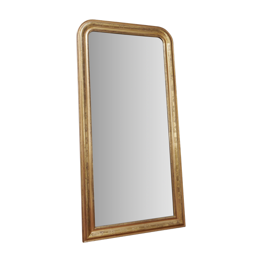 TALL LOUIS PHILIPPE SALON FINELY GILDED MIRROR