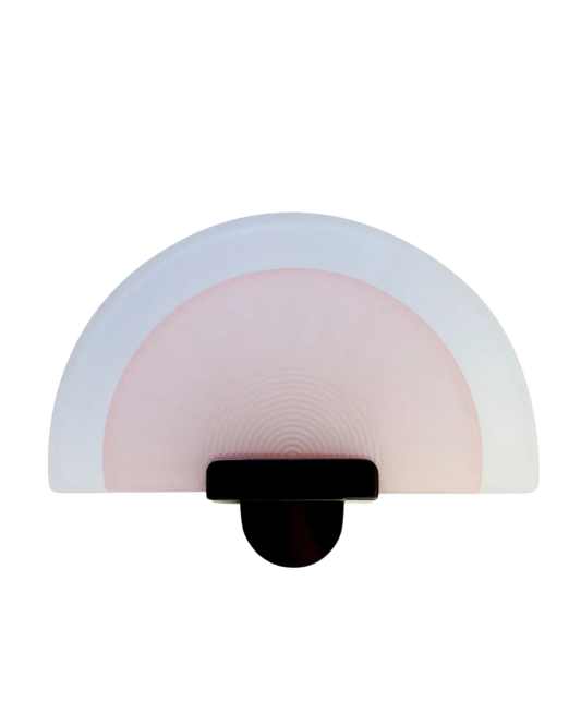 DIVA OPAQUE PINK GLASS WALL SCONCE