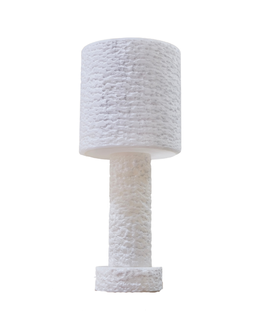 SHOWROOM | CYLINDER BASE ALABASTER TABLE LAMPS