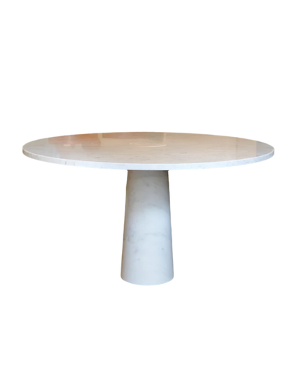 EROS WHITE MARBLE DINING TABLE