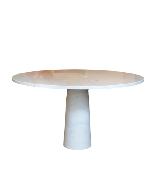 EROS WHITE MARBLE DINING TABLE
