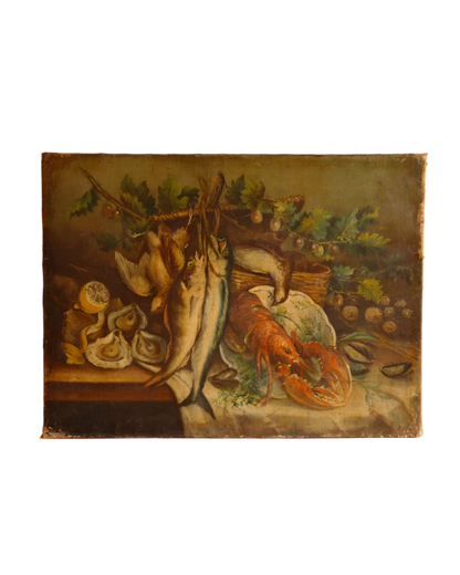 STILL LIFE OIL PAINTING