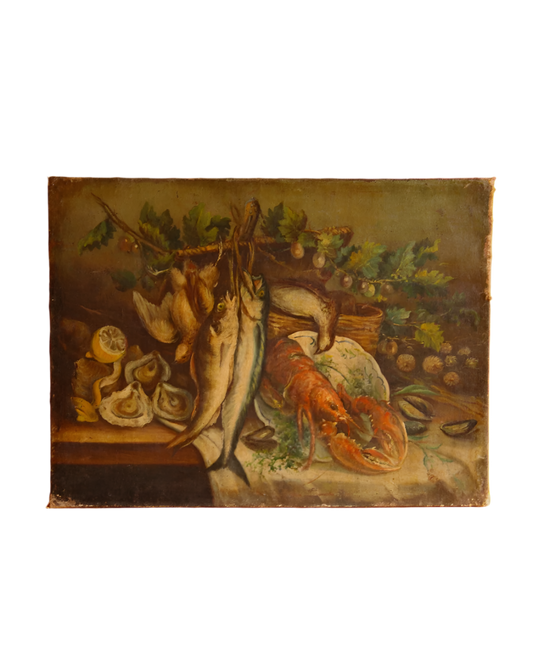 STILL LIFE OIL PAINTING