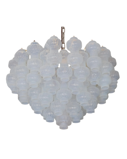 VENINI IRIDESCENT CHAND w. GRAPE MOTIF