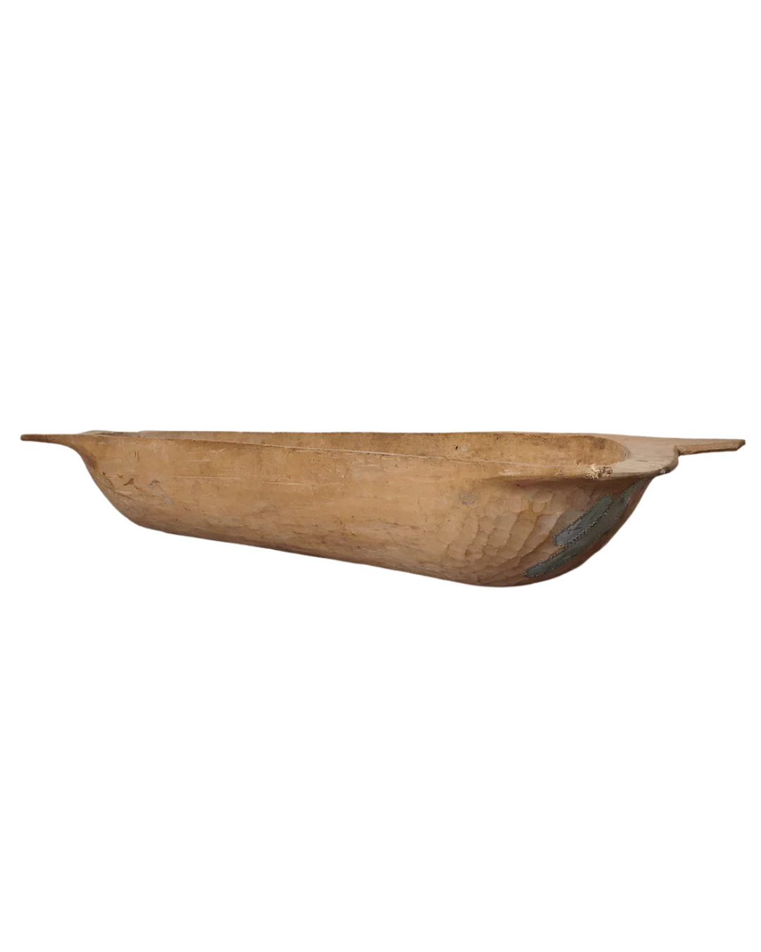 HAND HEWN FRUITWOOD TROG/DOUGH BOWL
