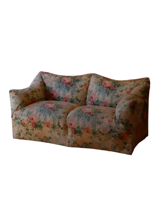 LE BAMBOLE SOFA w. ORIGINAL FLORAL UPHOLSTERY