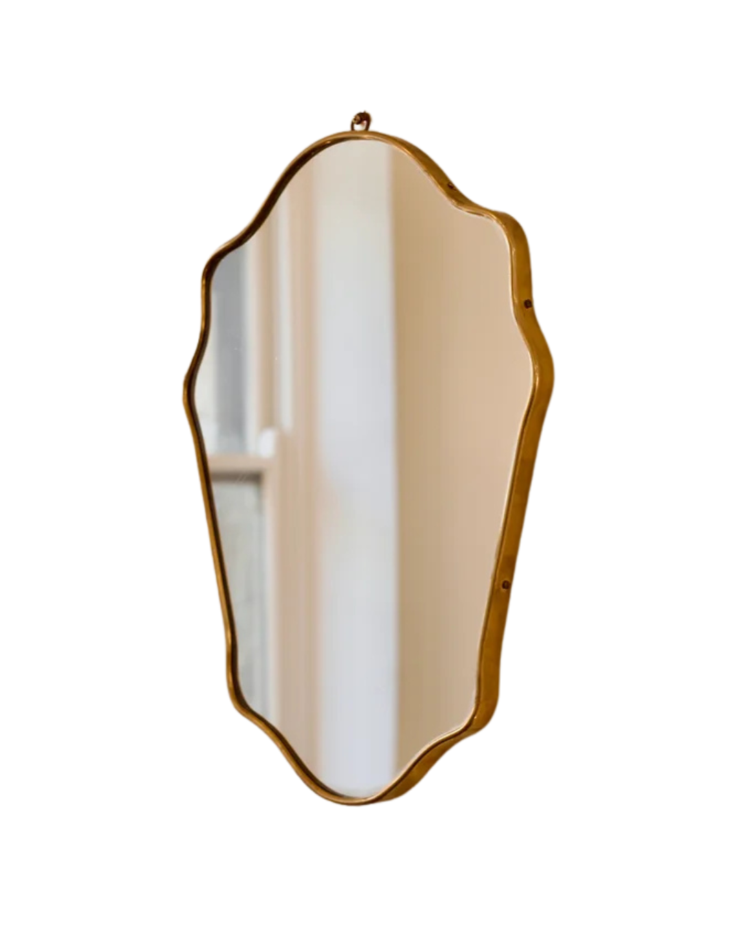 VANITY SHIELD SHAPED MIRROR