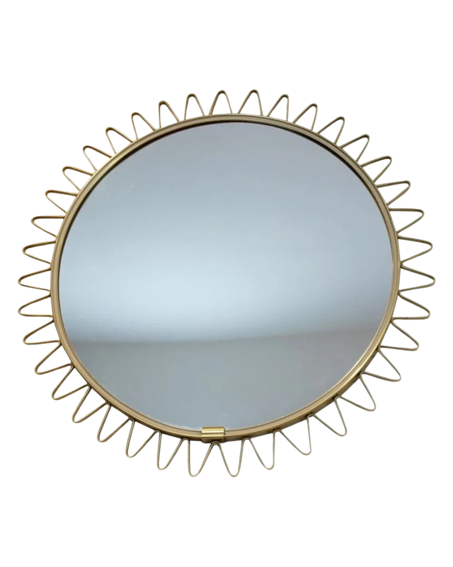 SOLEIL BRASS SUN MIRROR