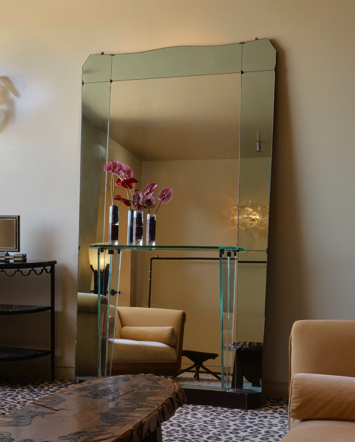 CRISTAL ARTE WALL MIRROR CONSOLE