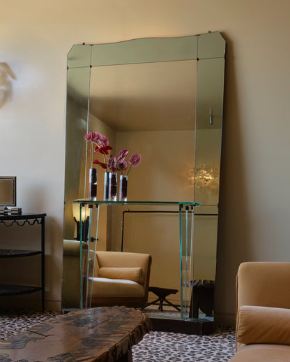 CRISTAL ARTE WALL MIRROR CONSOLE