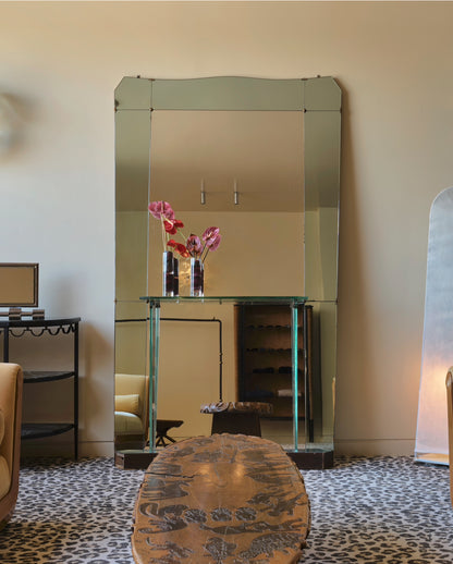 CRISTAL ARTE WALL MIRROR CONSOLE