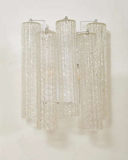 MURANO FLUTED TRONCHI SCONCE
