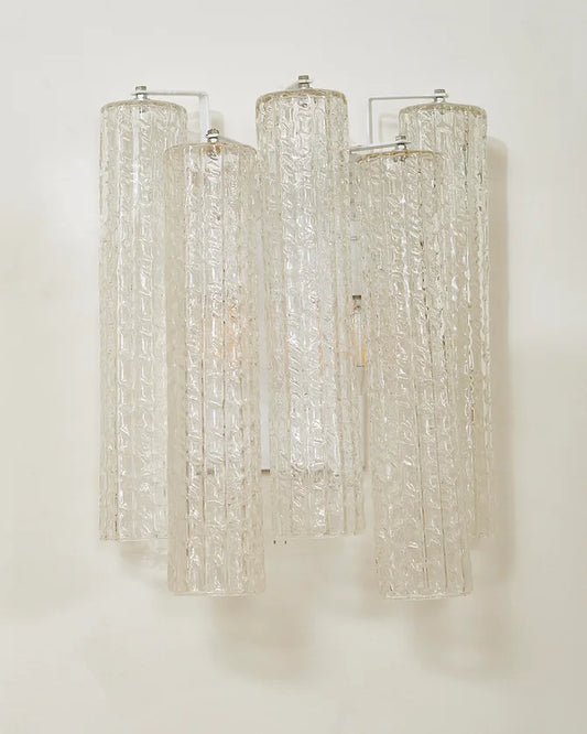 MURANO FLUTED TRONCHI SCONCE