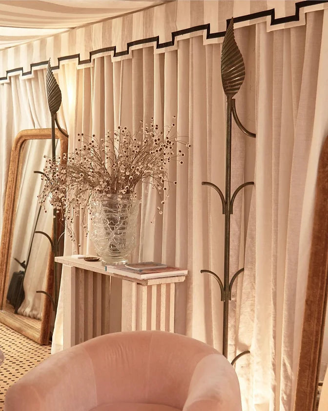METAL LEAF FLOOR LAMPS