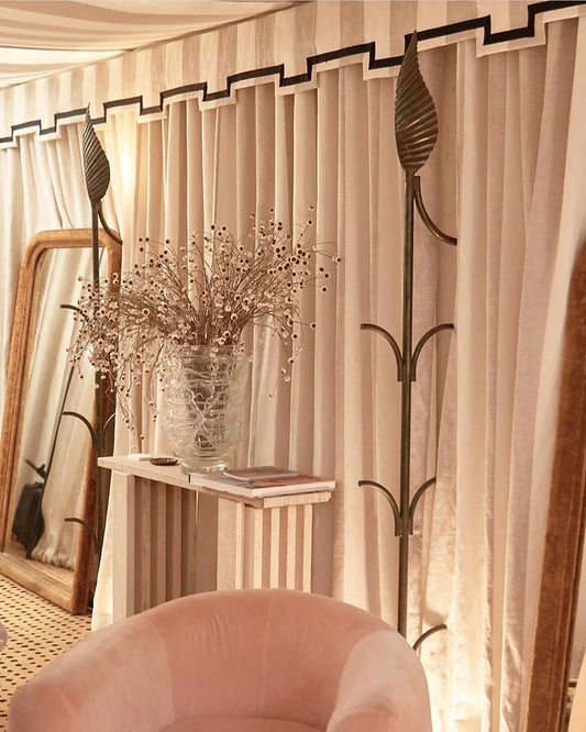 METAL LEAF FLOOR LAMPS