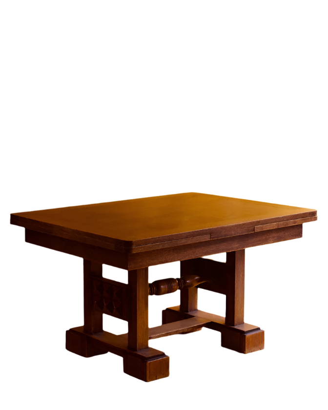 ART DECO EXTENSION TABLE