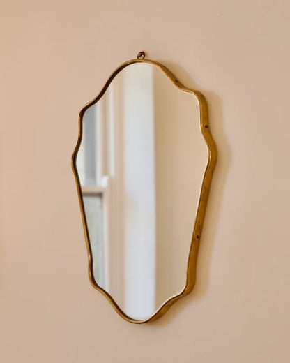 VANITY SHIELD SHAPED MIRROR
