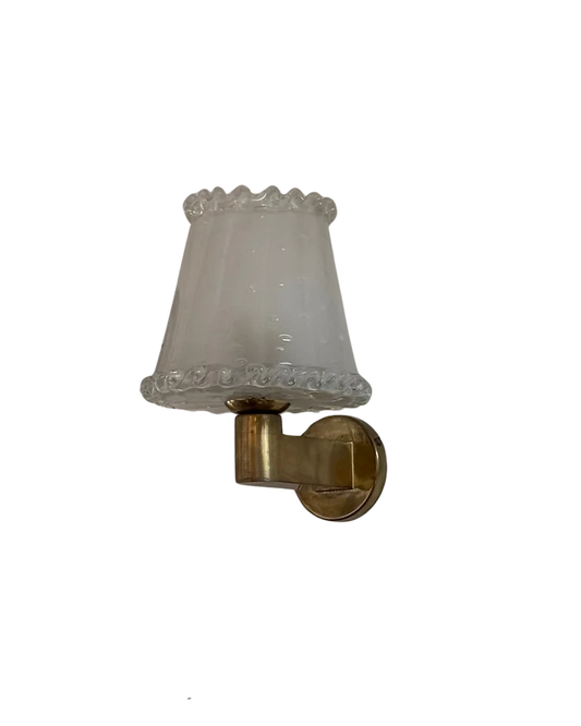 PULEGOSO TECHNIQUE MURANO GLASS SCONCES