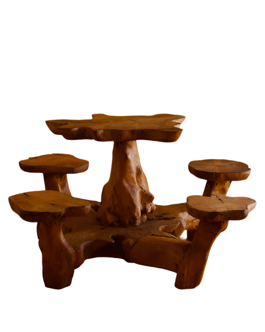 FRENCH ELM STUMP SETTING