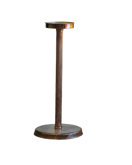 ART DECO CHROME PEDESTAL