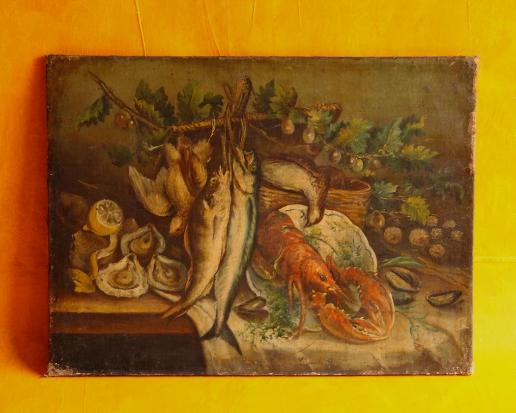 STILL LIFE OIL PAINTING