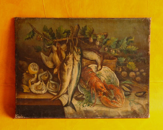 STILL LIFE OIL PAINTING