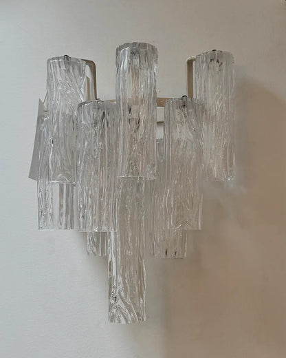 VENINI TEIRED GLASS WALL SCONCES