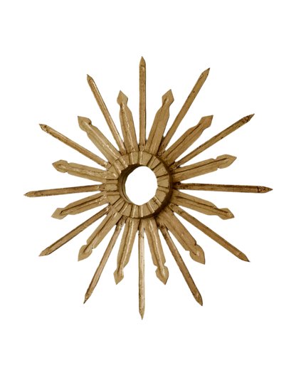 HAND PAINTED SUN MIRROR