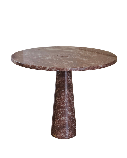 EROS ROUND ROSSO MARBLE ENTRY TABLE