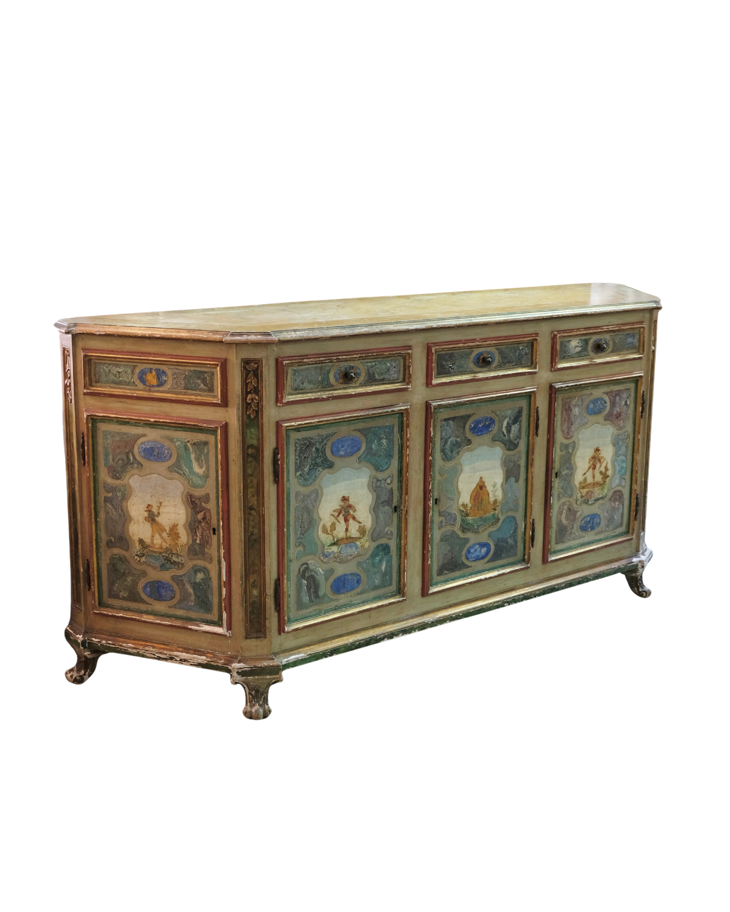 HAND PAINTED VENETIAN CONSOLE