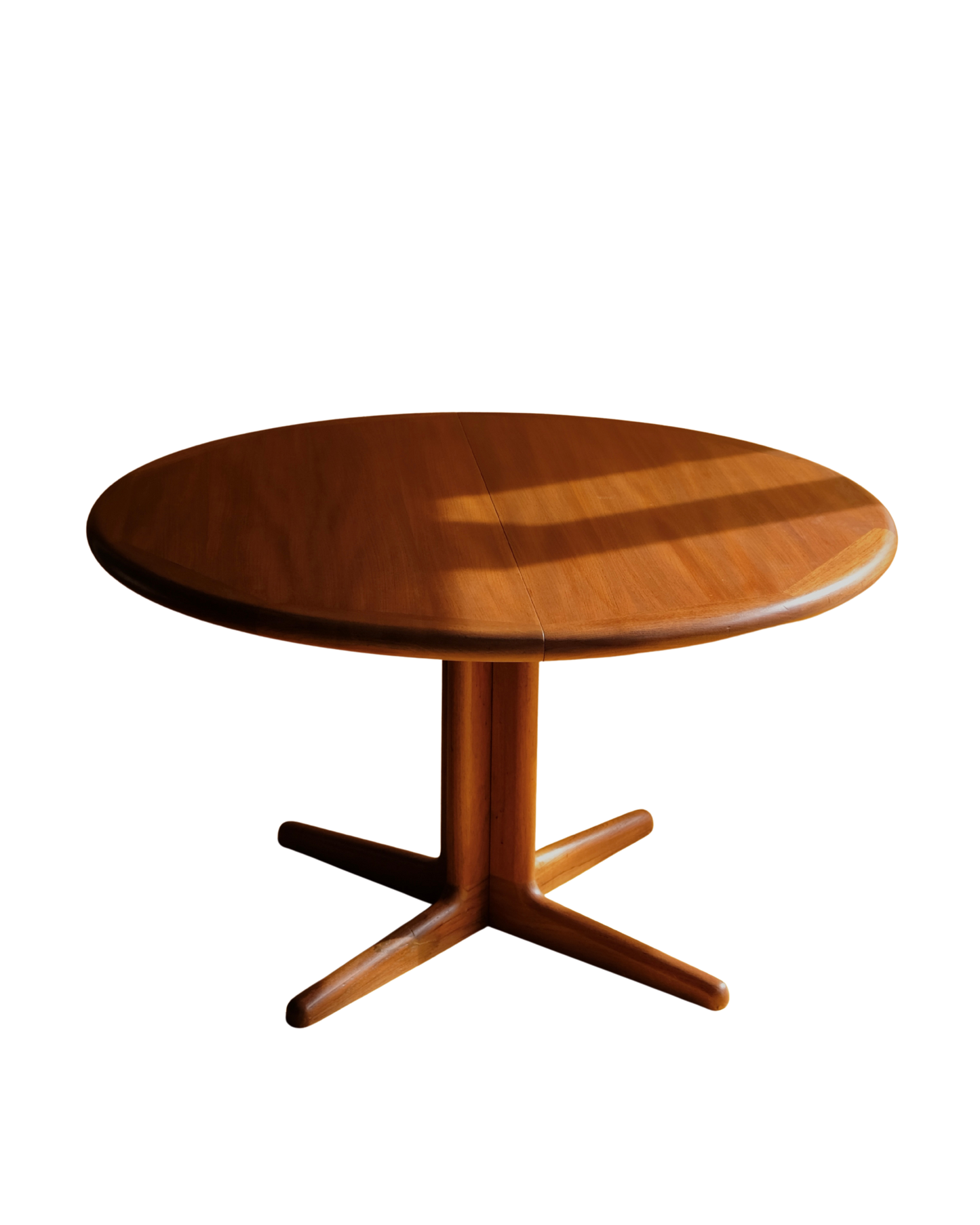 DANISH EXTENDABLE TEAK DINING TABLE