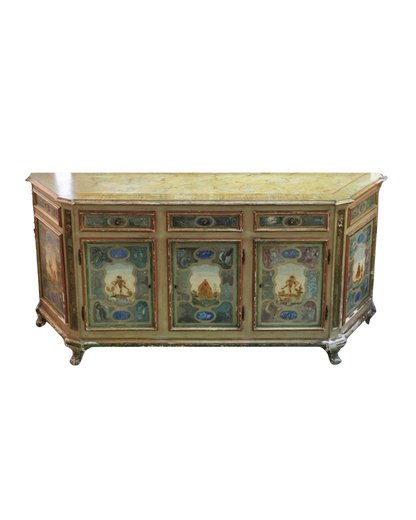 HAND PAINTED VENETIAN CONSOLE