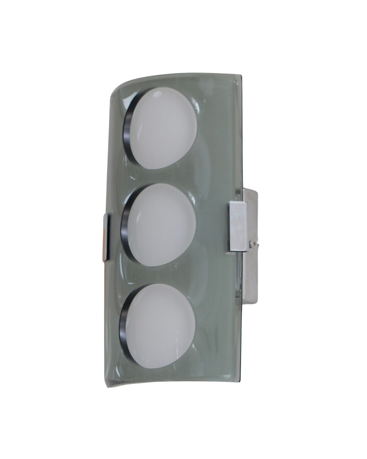 PAIR OF VECA SCONCES w. CUT OUT DETAIL