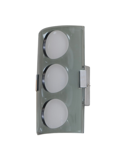 PAIR OF VECA SCONCES w. CUT OUT DETAIL