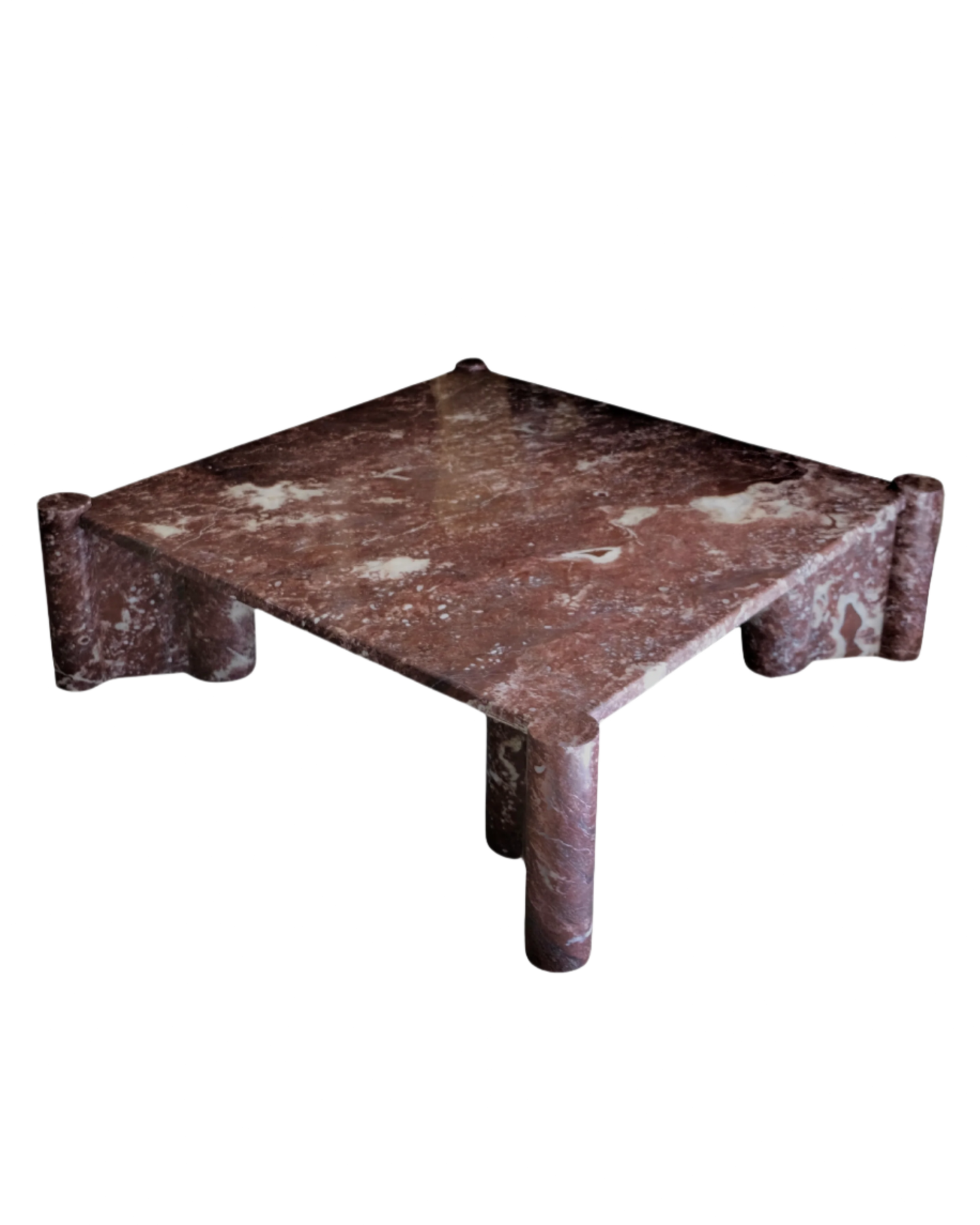 ROSSO LEVANTO MARBLE JUMBO COFFEE TABLE