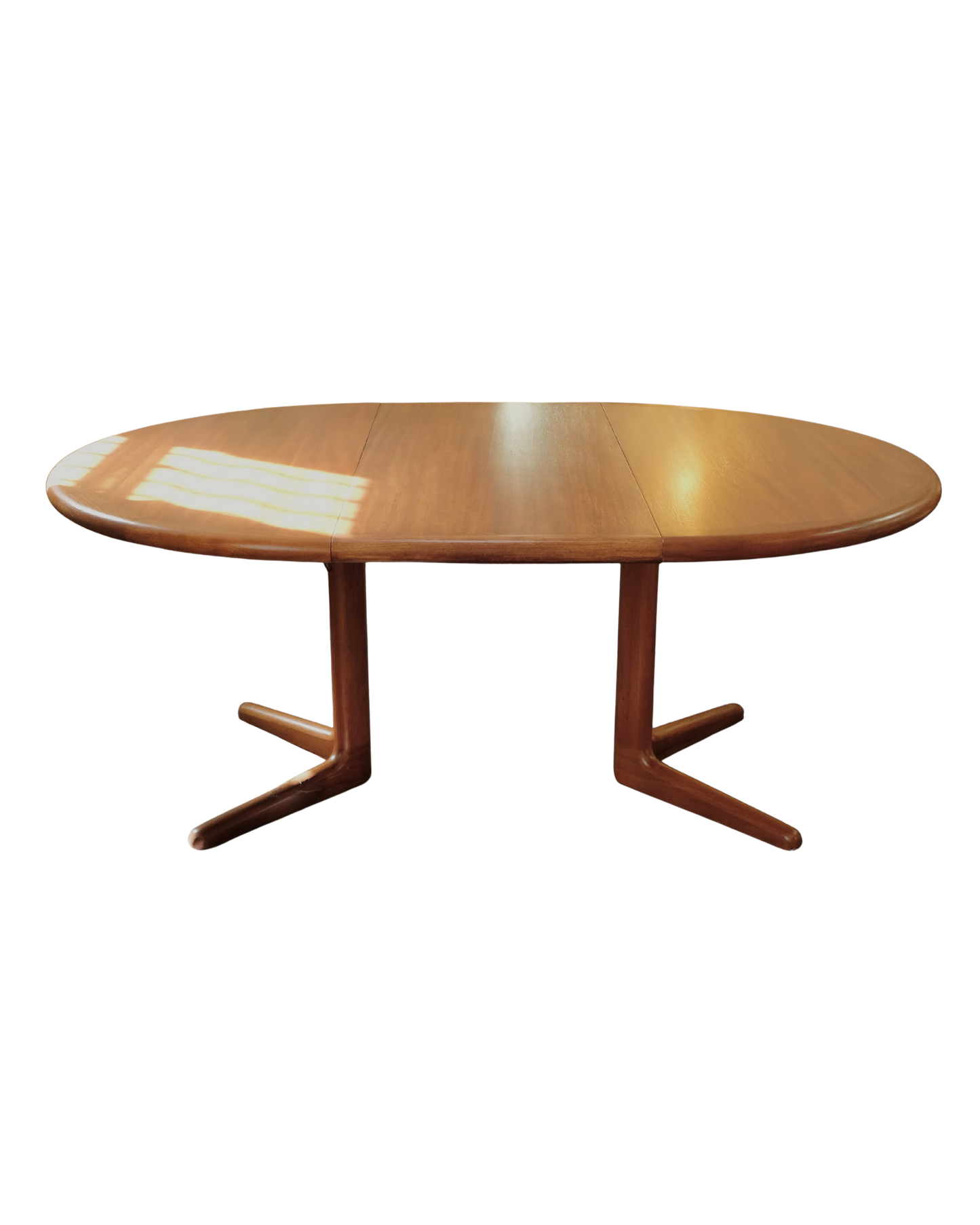DANISH EXTENDABLE TEAK DINING TABLE