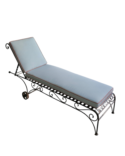 WROUGHT IRON SUN LOUNGES